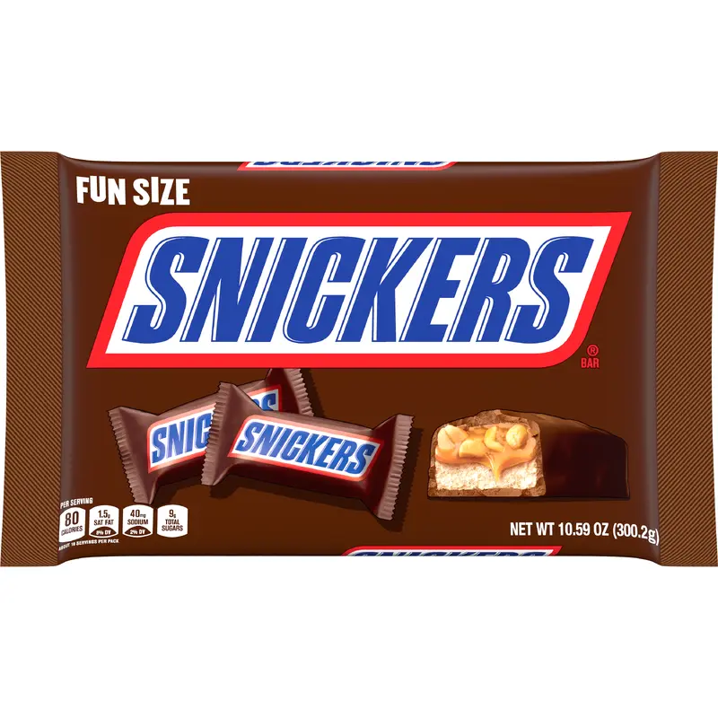 Snickers Fun Size Candy Bars - 10.59-oz. Bag