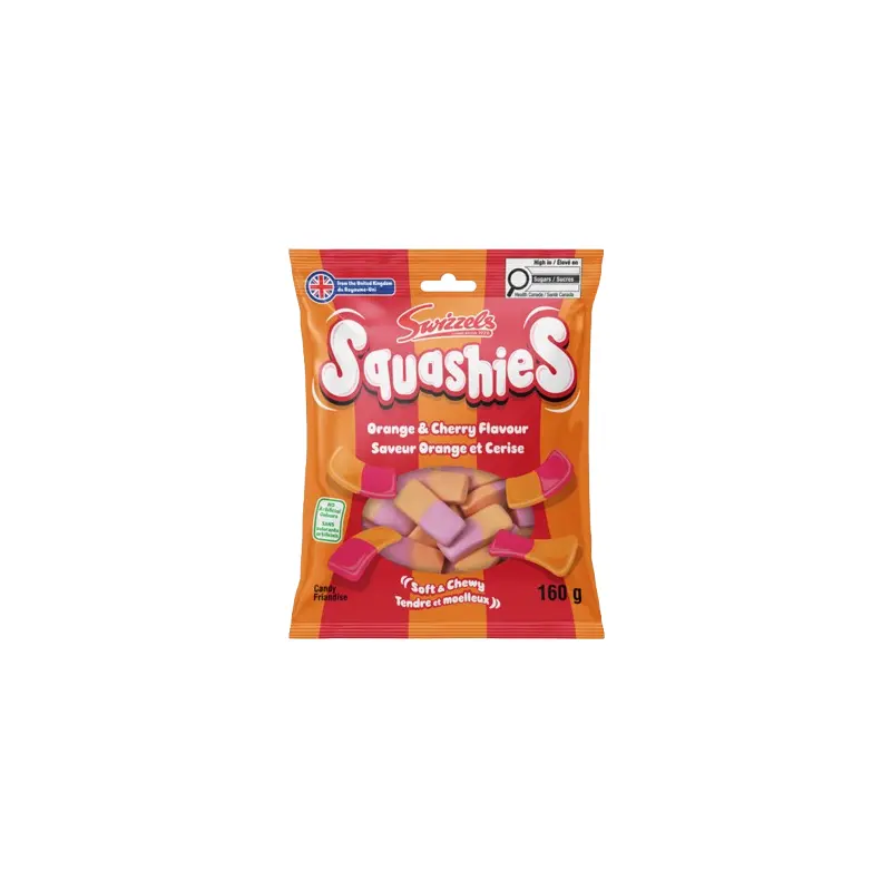 Swizzels Squashies Orange & Cherry 160 g Bag