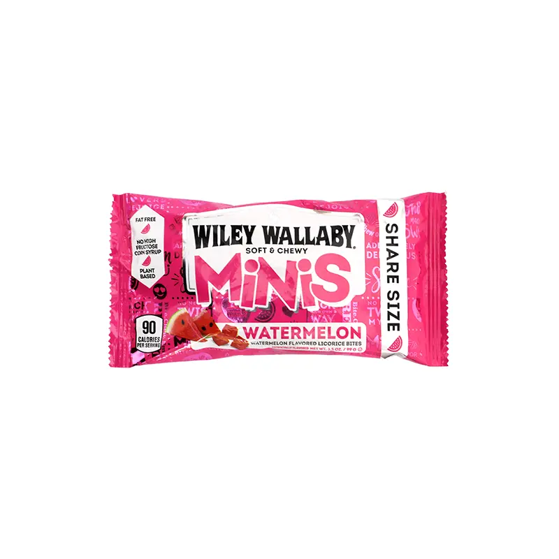 Wiley Wallaby Minis Watermelon 3.5 oz. Bag