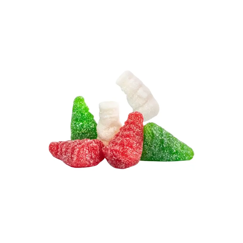 Albanese Sanded Christmas Snowmen & Trees 4.5 lb. Bulk Bag