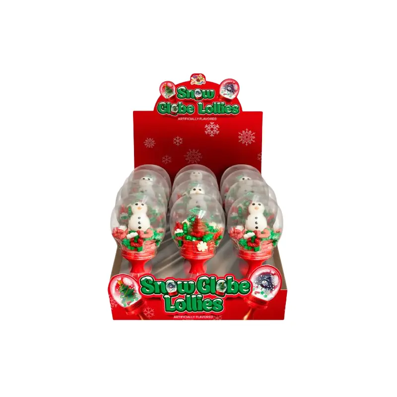 Albert's Snow Globe Lollies Tree or Snowman 0.63 oz.