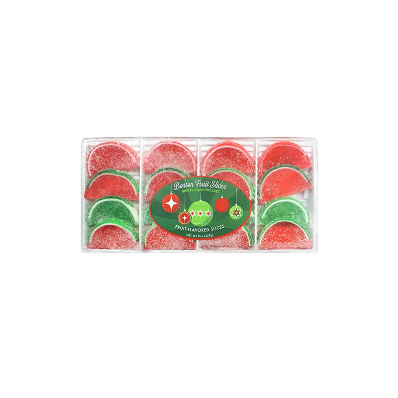 Boston Fruit Slices Holiday 8 oz. Tray