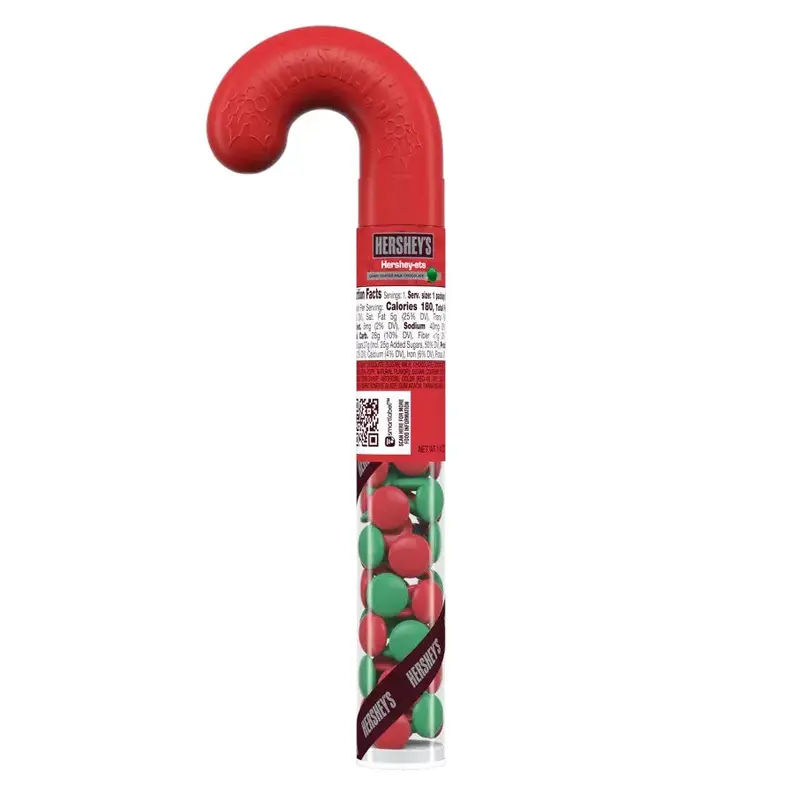 Hershey's Hershey-ets Chocolate Filled Candy Cane 1.4 oz.