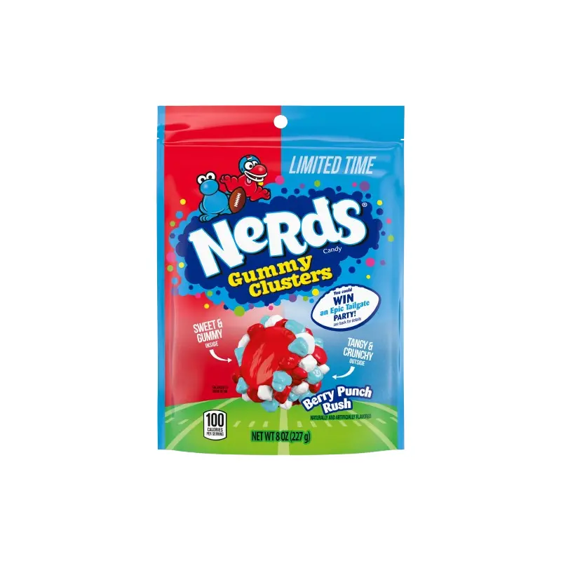 Nerds Clusters Limited Edition Berry Punch Rush Bags