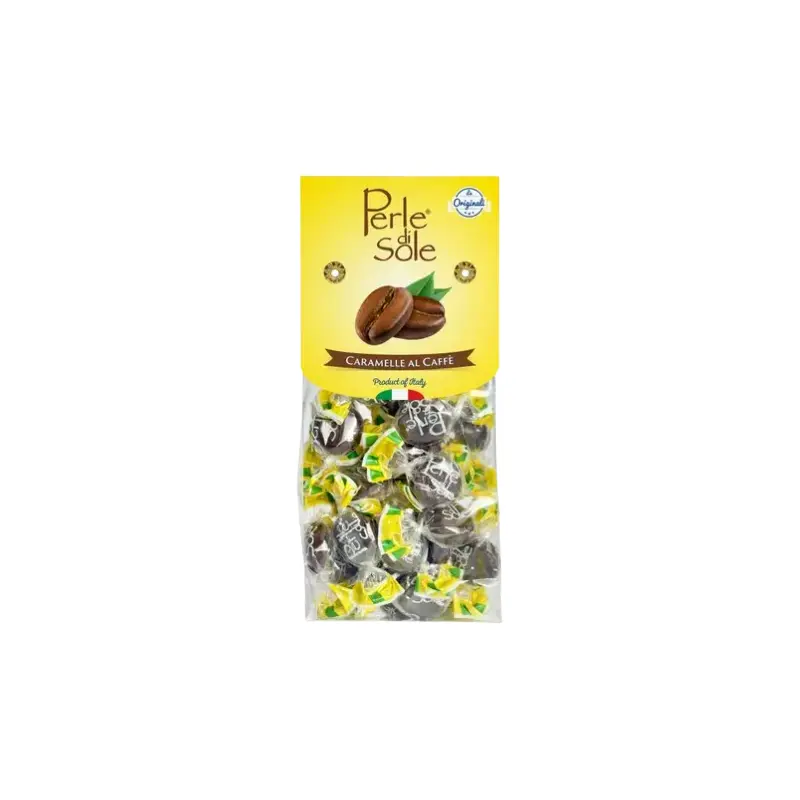 Perle di Sole Caramelle Al Caffe' Hard Candy 5.3 oz. Bag