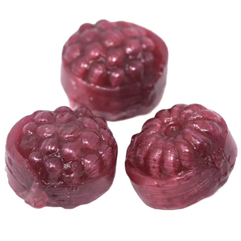 Red Raspberry Chocolate Filled Hard Candy  | Classic Holiday Candy