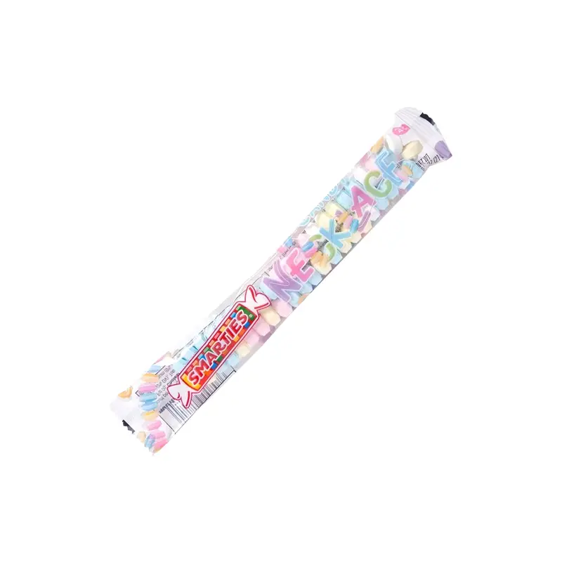 Smarties Wrapped Candy Necklaces 100 Count Bulk Bag