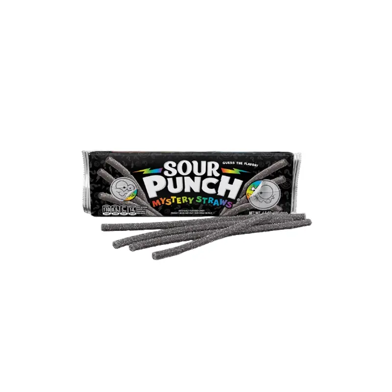Sour Punch Fruity Mystery Straws 4.5 oz. Tray