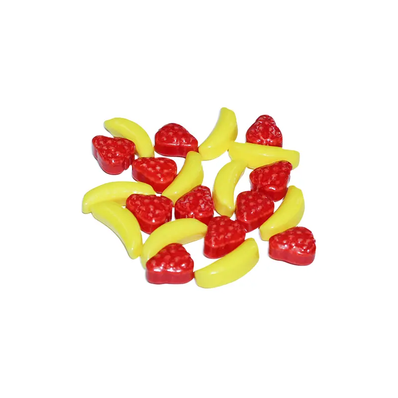 Strawberry Banana Dextrose Pressed Candy 3 lb. Bulk Bag