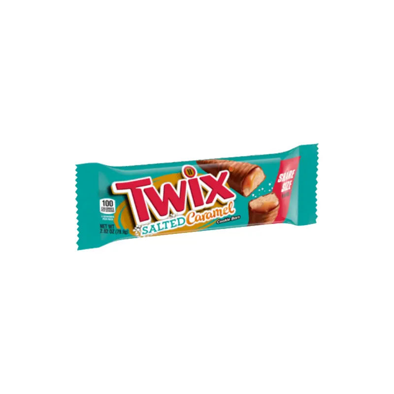 Twix Salted Caramel Cookie Bar  Share Size 2.82 oz. Bar