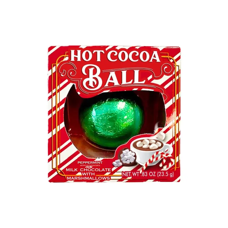 Albert's Peppermint Hot Cocoa Ball 0.83 oz. Box