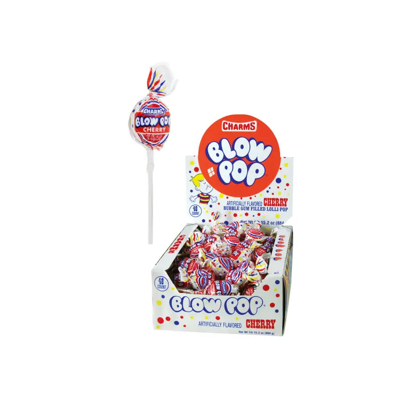 Charms Cherry Blow Pop Lollipops