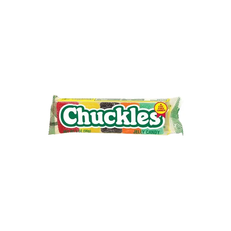 Chuckles Assorted Fruit Jelly Candy Bars - 2-oz. Pack