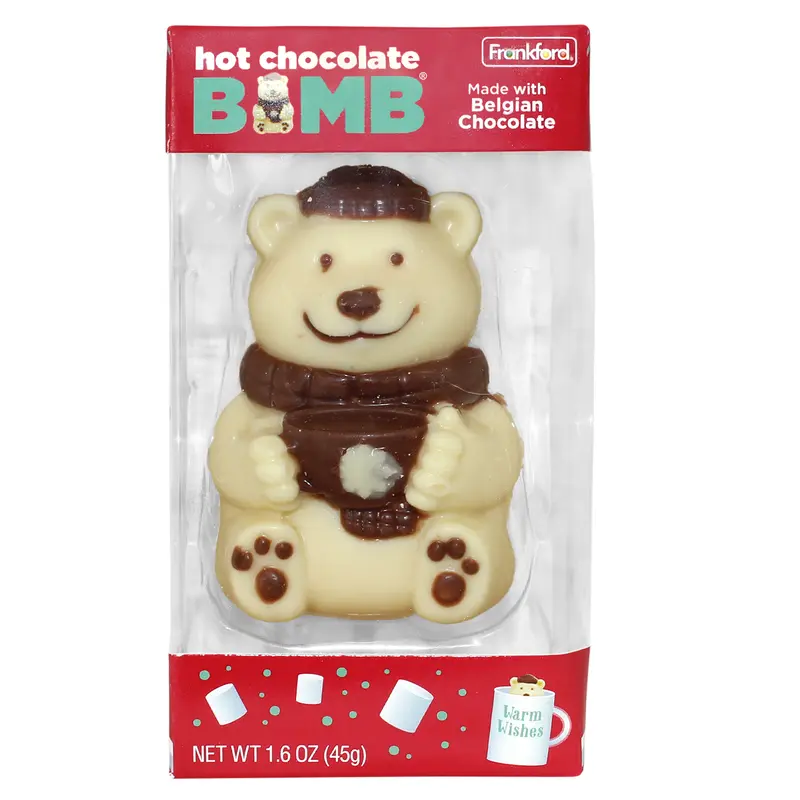 Frankford Polar Bear Figure Hot Chocolate Bomb 1.6 oz. Box