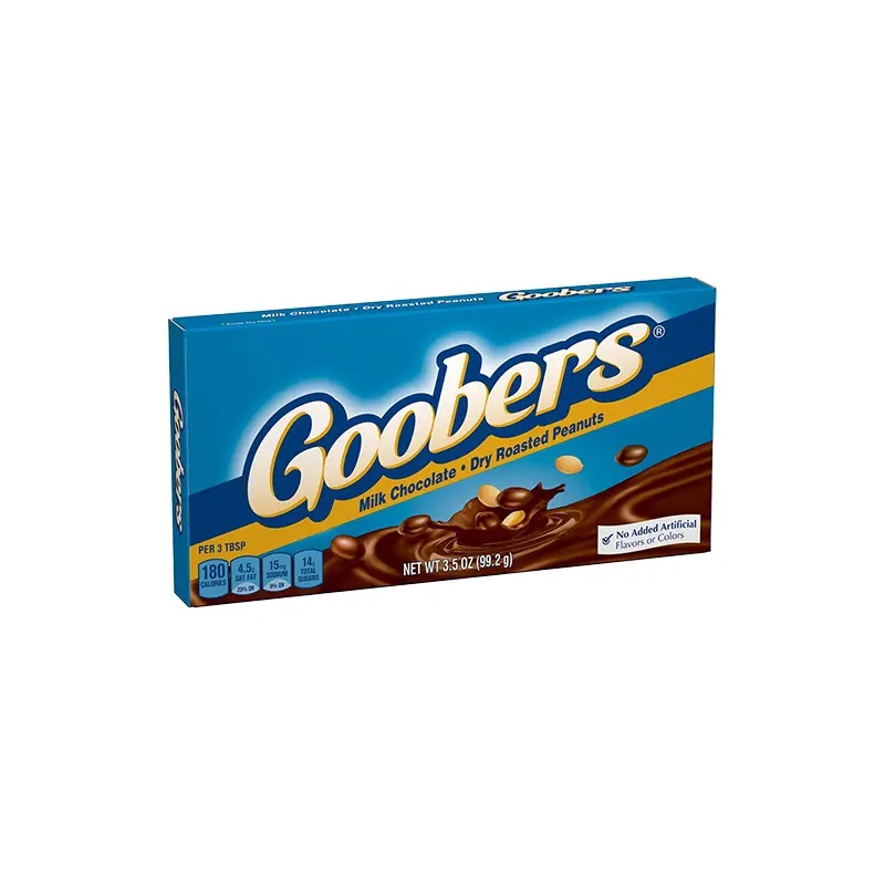 Goobers Chocolate Covered Peanuts - 3.5-oz. Theater Box