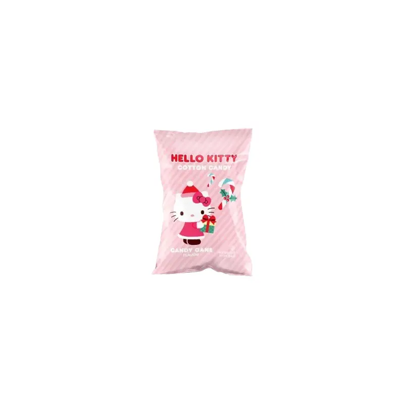 Hello Kitty Candy Cane Cotton Candy 3.1 oz. Bag