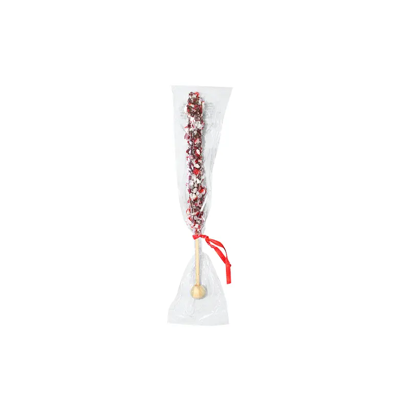 Hot Cocoa Chocolate Peppermint Stirrer 1 piece