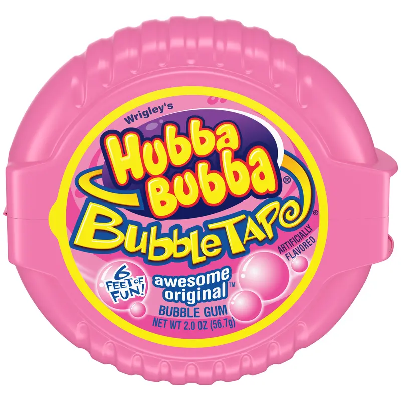 Hubba Bubba Original Bubble Tape Bubble Gum - 6 Foot Roll