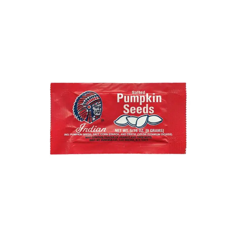 Indian Salted Pumpkin Seeds  5/16 oz. Packet