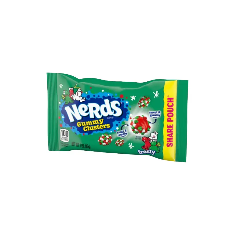 Nerds Holiday Frosty Gummy Clusters 3 oz. Bag