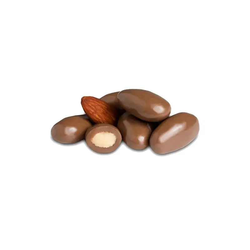 No Sugar Added Milk Chocolate Almonds - 2 LB Bulk Bag