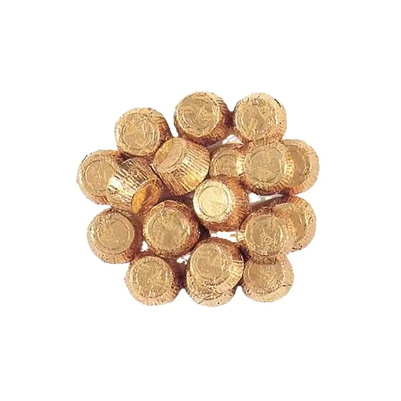 Palmer Gold Foiled Mini Chocolate Peanut Butter Cups - 3 LB Bulk Bag