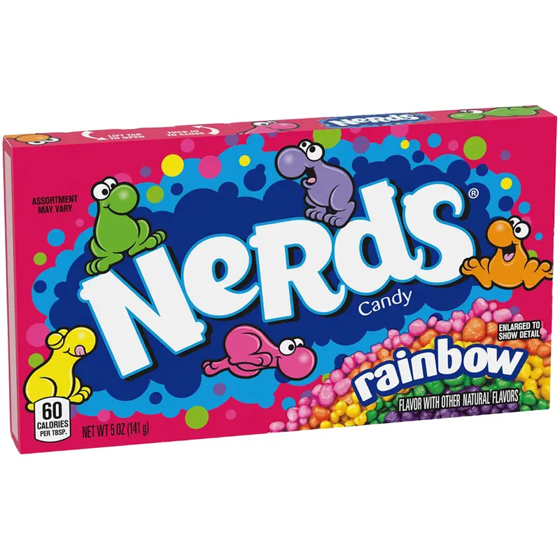 Rainbow Nerds Candy - 5-oz. Theater Box