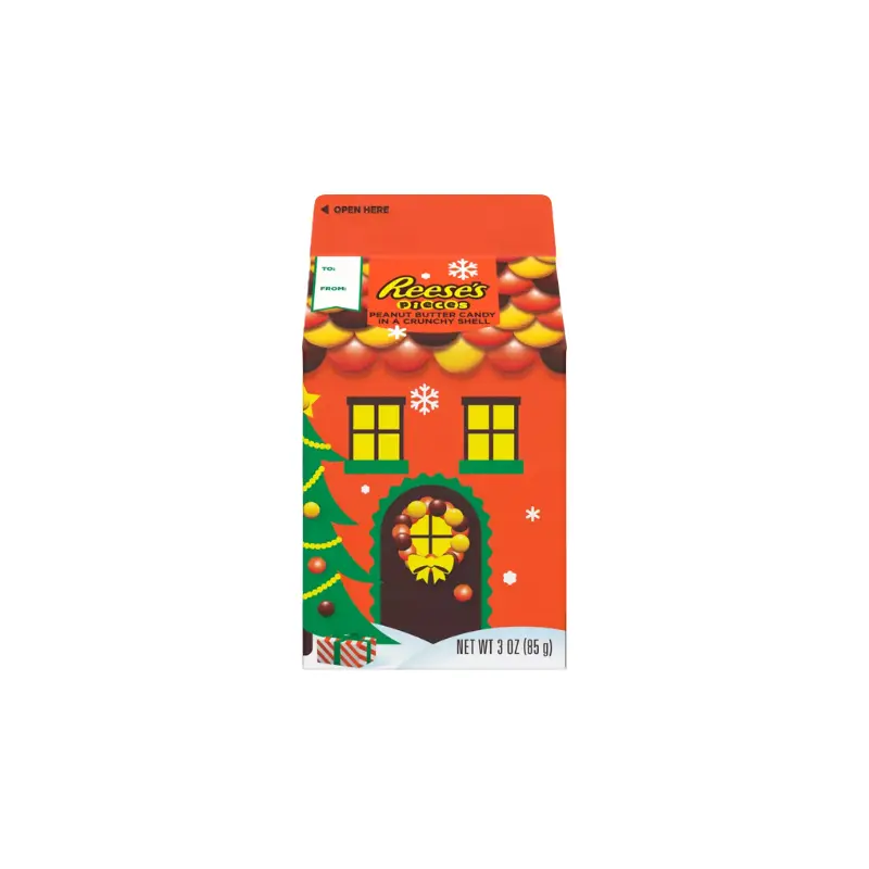 Reese's Pieces Holiday 3 oz. Carton