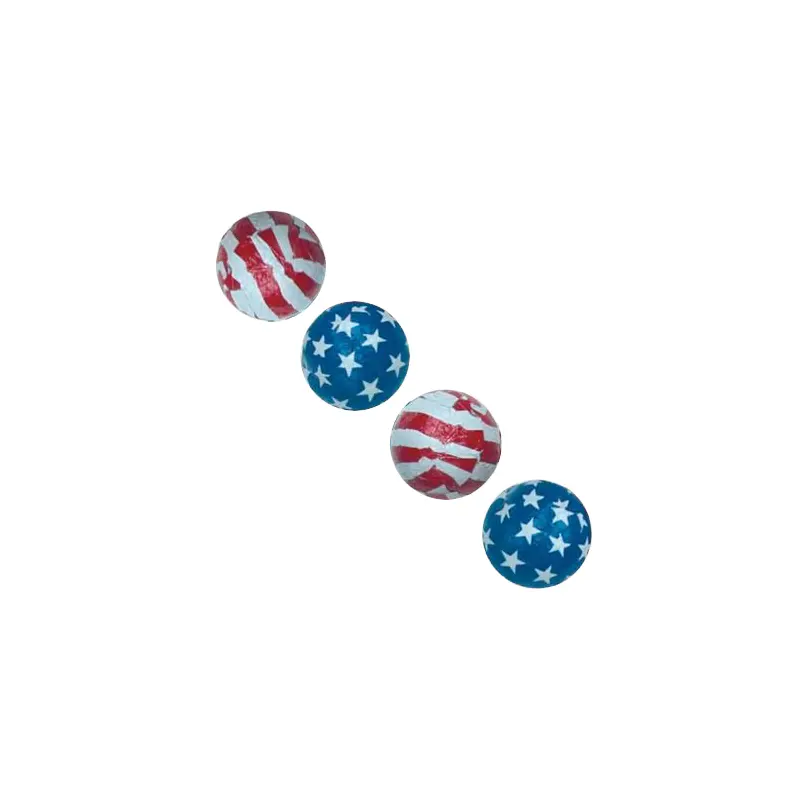 Stars & Stripes Foiled Milk Chocolate Balls Bulk Bags