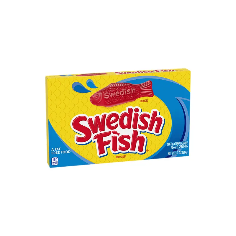 Swedish Fish Soft & Chewy Candy - 3.1-oz. Theater Box