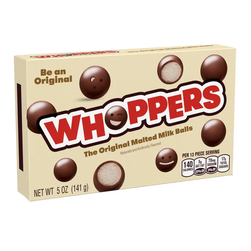 Whoppers Malted Milk Balls - 5-oz. Theater Box