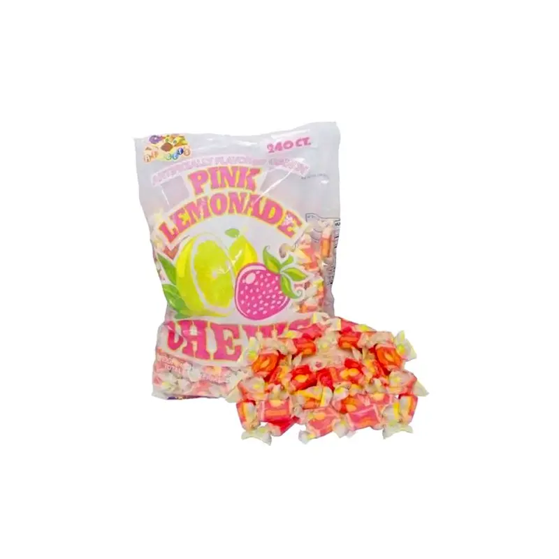 Albert's Pink Lemonade Chews Candy - 240 Piece Bag