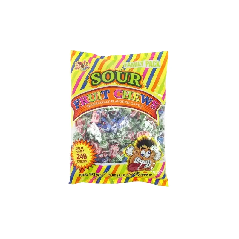 Albert's Sour Fruit Chews - Bag of 240