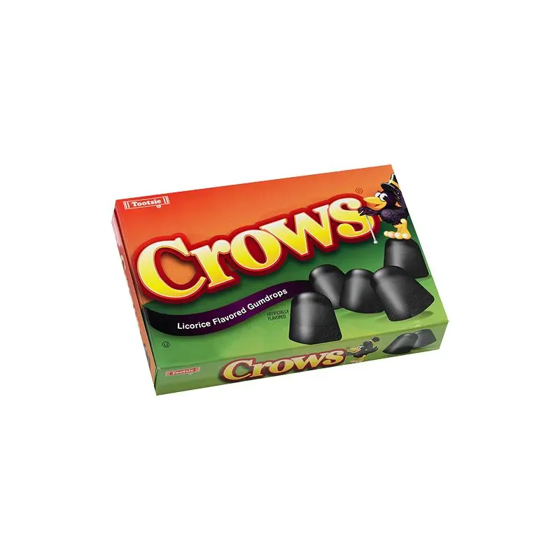 Crows Licorice Flavored Gumdrops - 6.5-oz. Theater Box