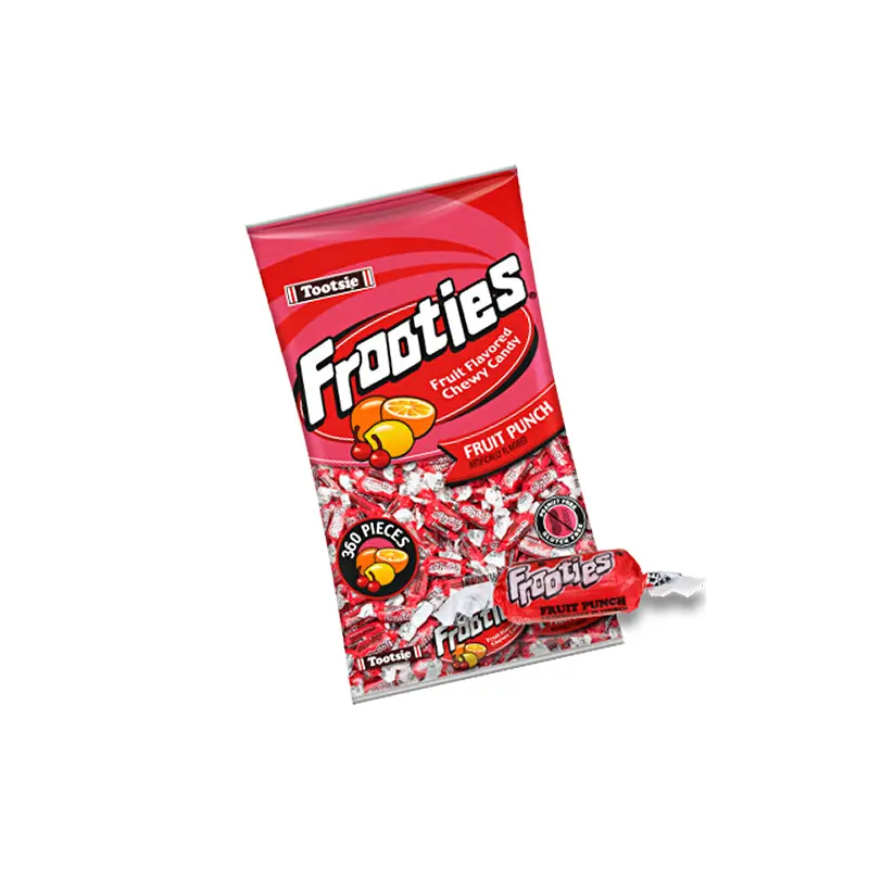 Frooties Fruit Punch Chewy Candy - 2.42 LB Bulk Bag