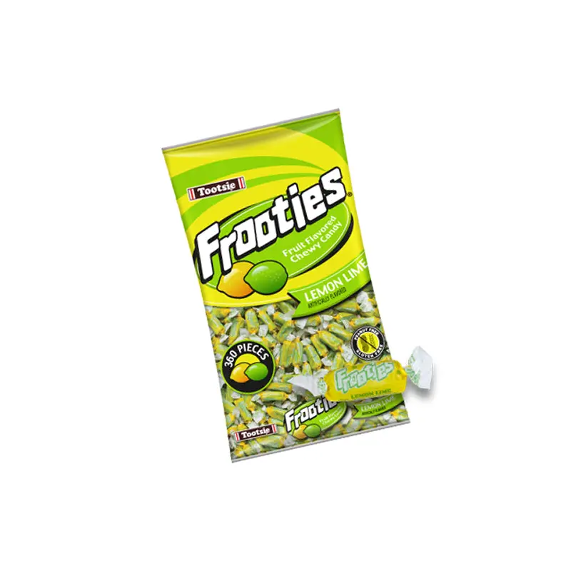 Frooties Lemon Lime Chewy Candy - 2.42 LB Bulk Bag