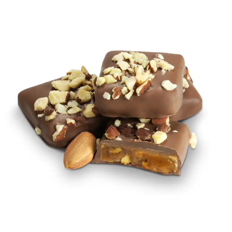 Milk Chocolate Toffee with Almonds - 1 LB Box
