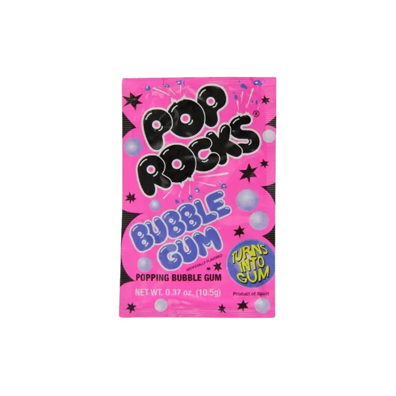 Pop Rocks Bubble Gum Popping Gum - .33-oz. Package