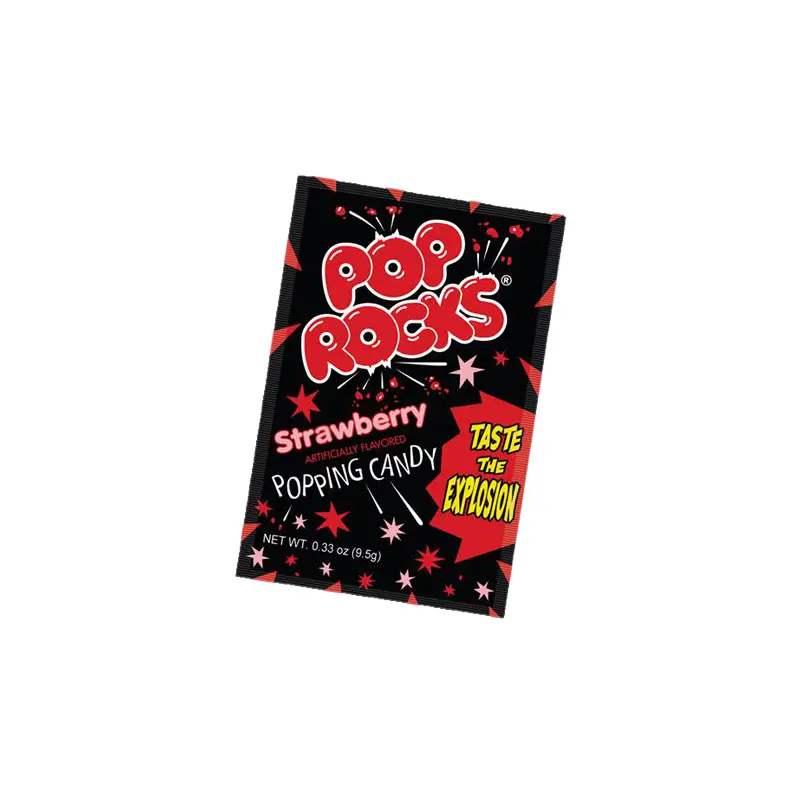 Pop Rocks Strawberry Popping Candy - .33-oz. Package