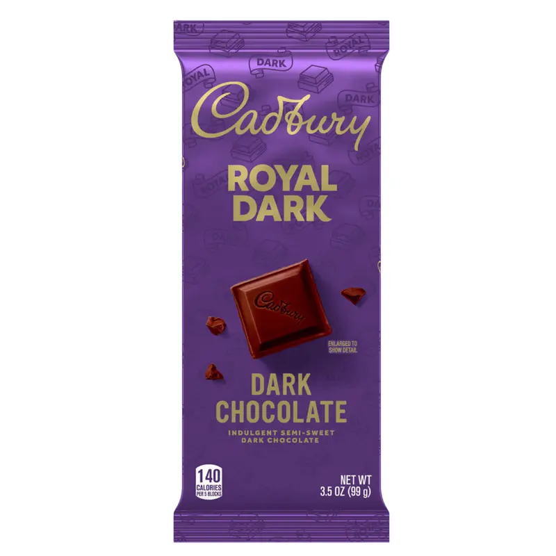 Cadbury Royal Dark Chocolate Bar 3.5 oz.