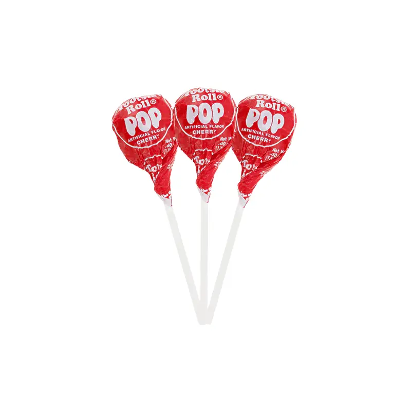 Cherry Tootsie Pops - 2 LB Bulk Bag
