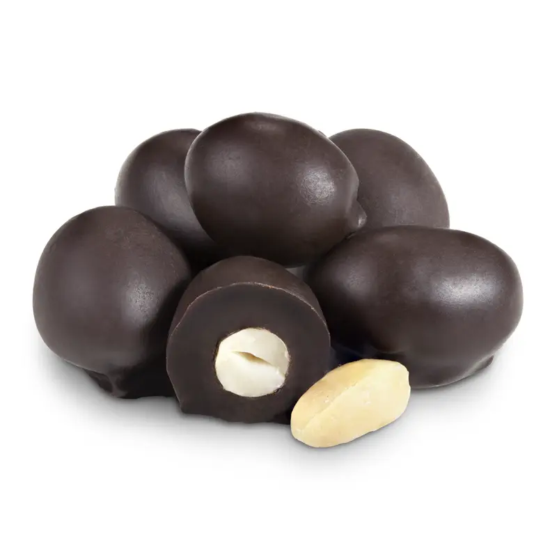 Dark Chocolate Double Dipped Peanuts - Bulk Bags