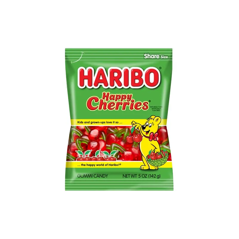 Haribo Happy Cherries Gummi Candy - 5-oz. Bag