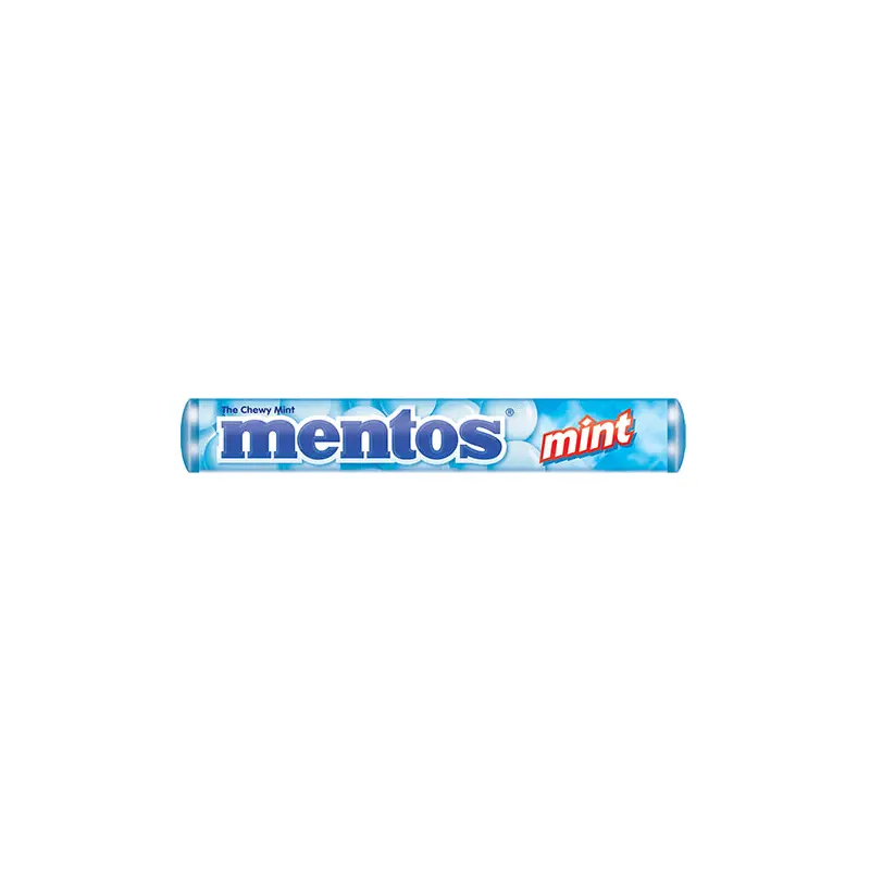 Mentos Natural Flavor Mint Chewy Mints - 1.32-oz. Roll
