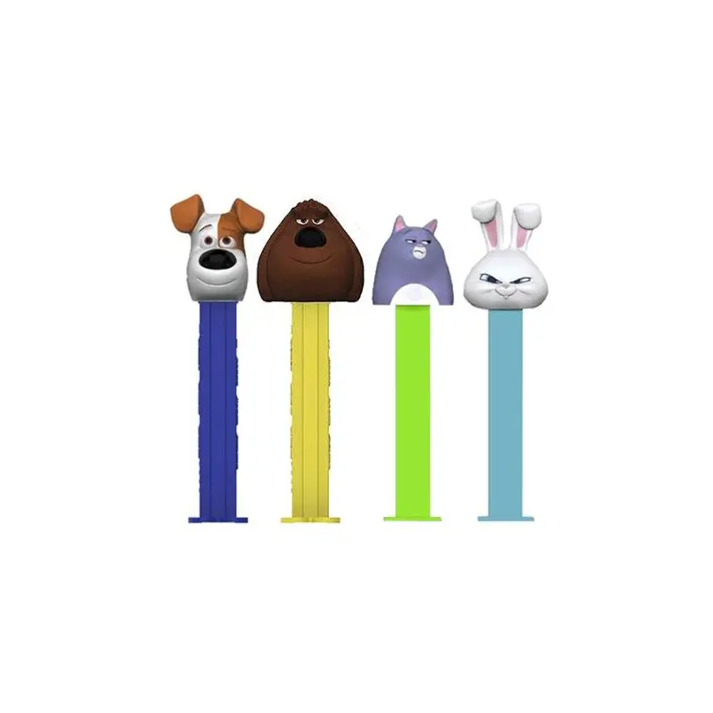 PEZ The Secret Life of Pets Collection Candy Dispenser - 1-Piece Blister Pack