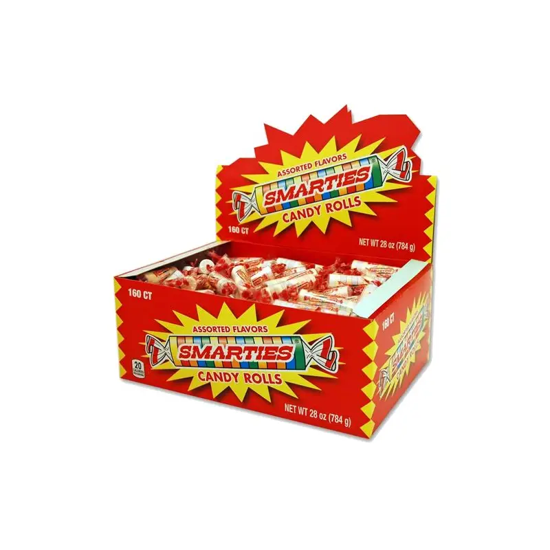 Smarties Candy Rolls - Case of 160