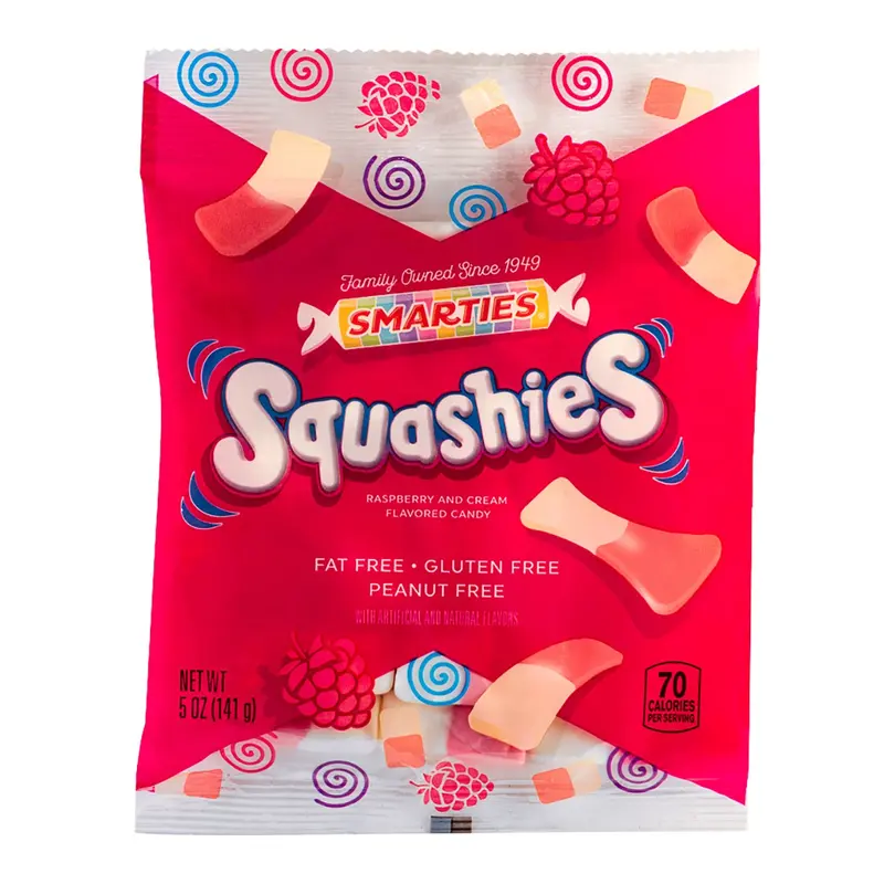 Smarties Squashies Foam Gummi Candy- 5-oz. Bag