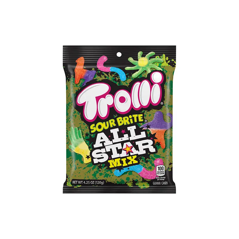 Trolli Sour Brite All Star Mix Gummi Candy - 4.25-oz. Bag