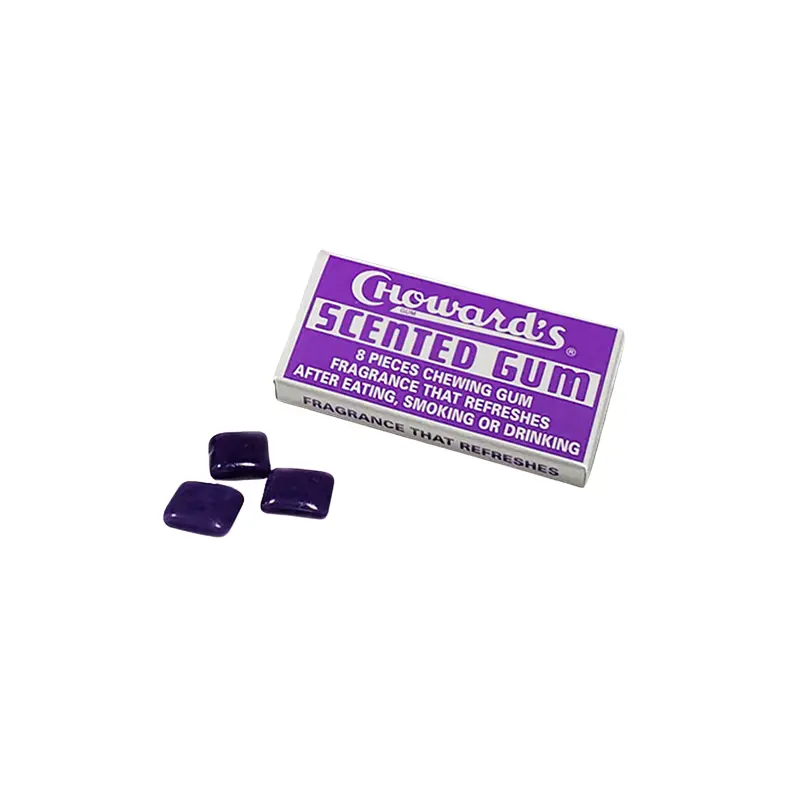 Choward's Violet Scented Gum - 8-Piece Pack