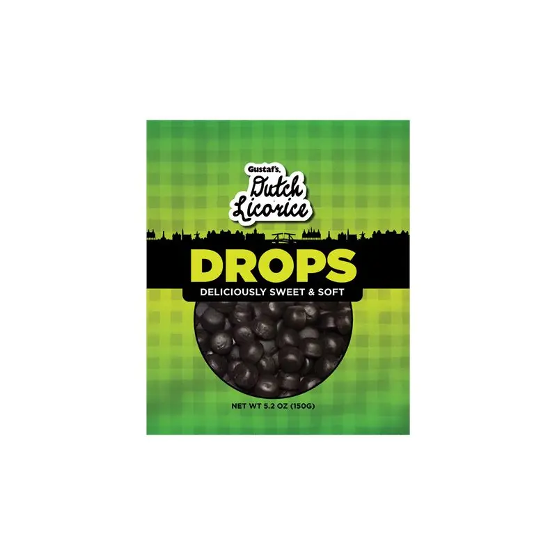 Gustaf's Dutch Licorice Drops - 5.2-oz. Bag